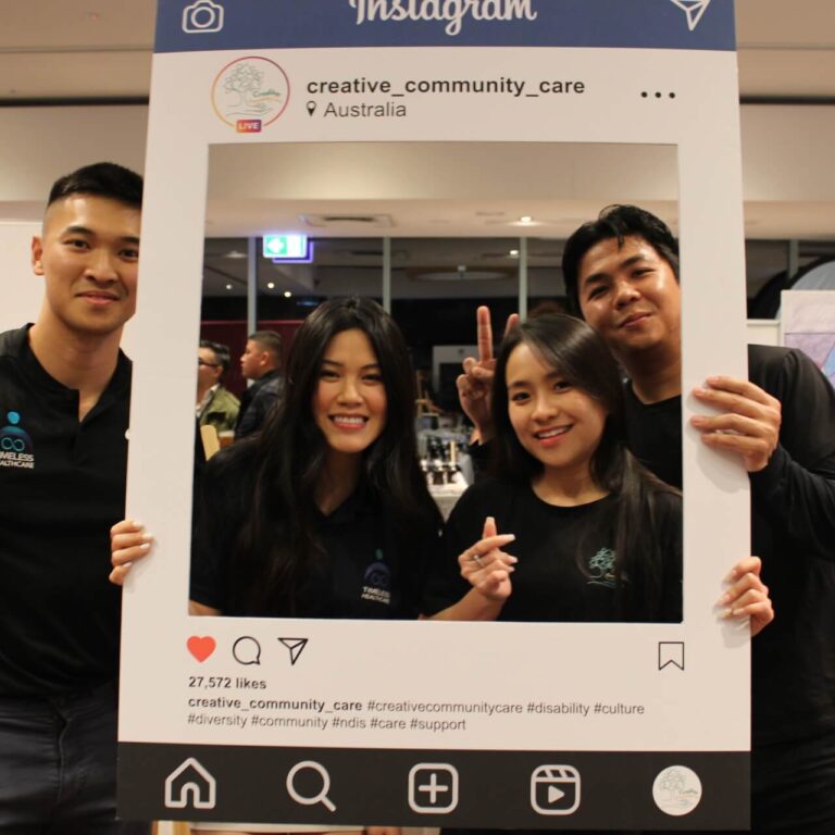timeless healthcare at SWEH Expo selfie