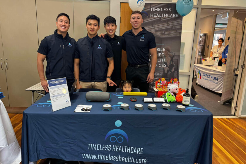 timeless healthcare team at event in sydney