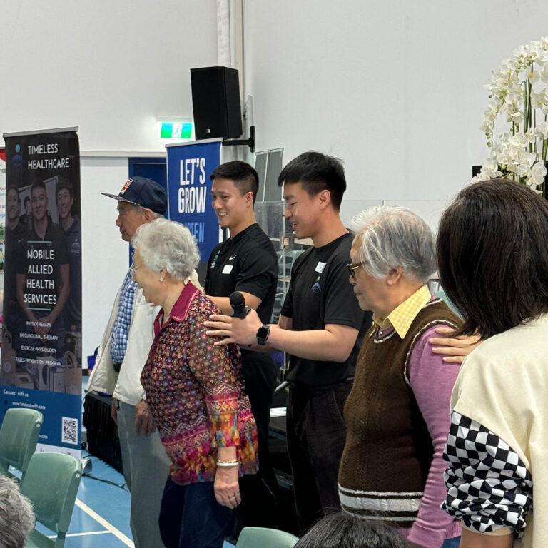 timeless healthcare aged care event sydney patients