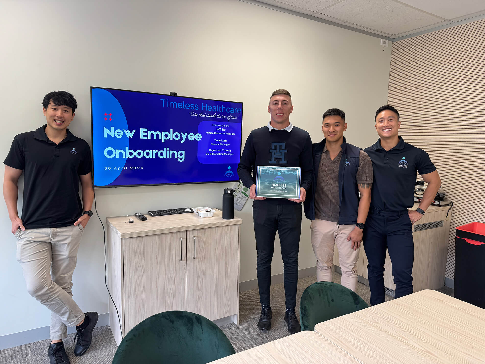 timeless healthcare aged care event sydney onboarding employee