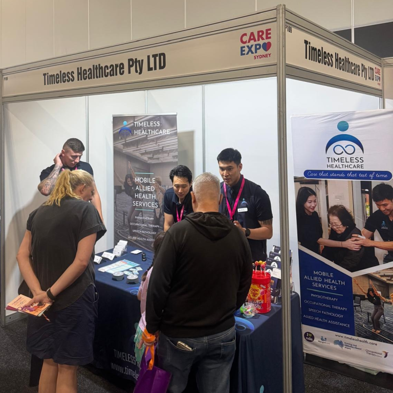 A Huge Turnout at the Timeless Healthcare Stall