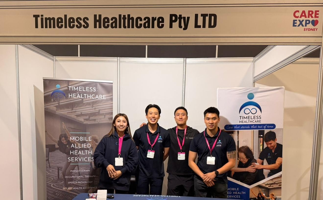 Timeless Healthcare Lights Up Darling Harbour Expo Heartfelt Thank You from Timeless Healthcare Team