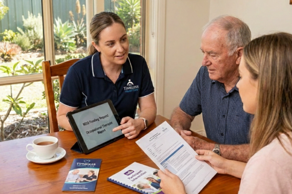 How Does an Occupational Therapist Report Supports NDIS Funding?